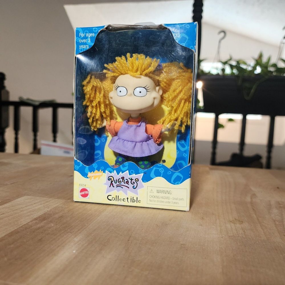 1997‎ Rugrats ANGELICA Collectible Figure Mattel Nickelodeon NEW IN BOX Y2K